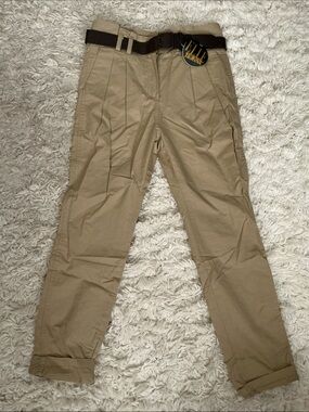 H M Beige Khaki Trousers